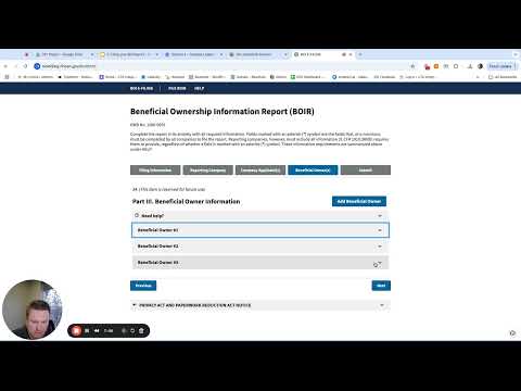 Section 5 - How to file a BOI Report