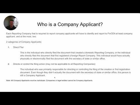 Section 4 Company Applicants
